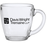 16 oz. Glass Bistro Coffee Mug