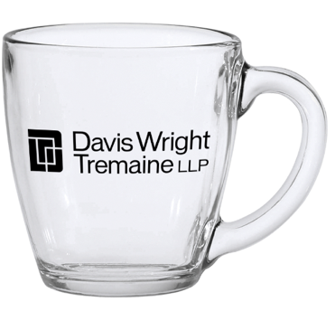 16 oz. Glass Bistro Coffee Mug